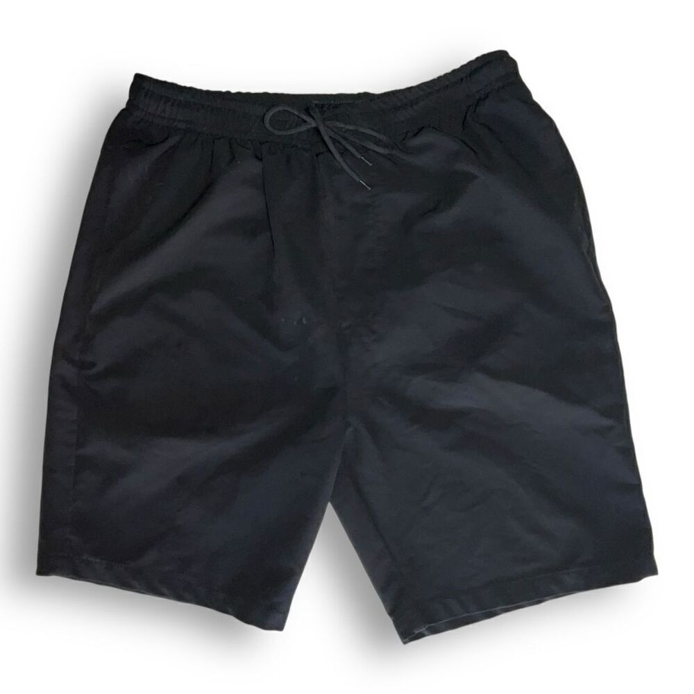⚫ Nomad Men’s Black Casual Shorts Sz M‎ 🧢 Laidback Comfort | Stretch Waist